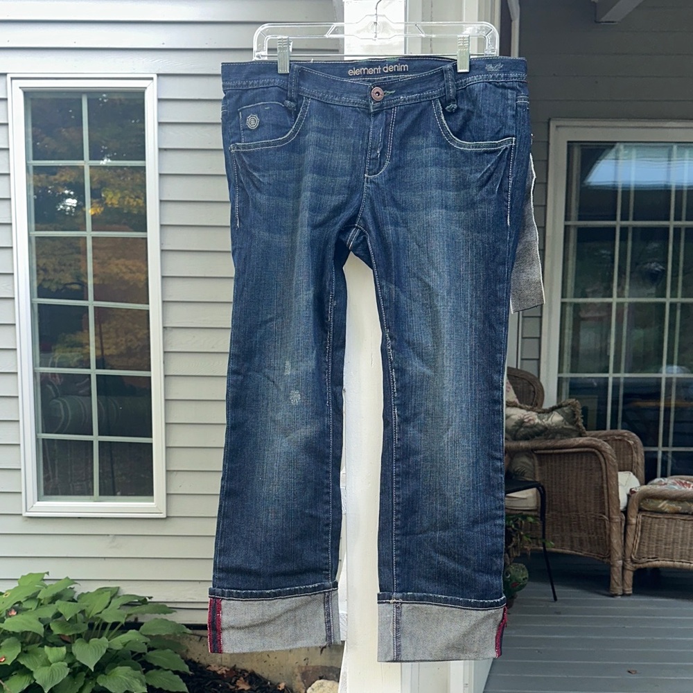 Element Denim Women's Low Rise Slight Flare Jeans Size 9